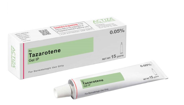 Tazarotene chính là một loại retinoid, hoạt động giống vitamin A
