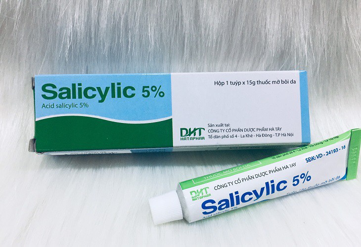 Thuốc bôi trị bệnh vảy nến Acid Salicylic