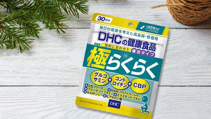 Viên uống chữa thoát vị Glucosamine DHC của Nhật Bản