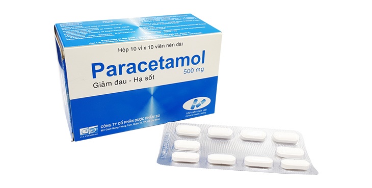 Paracetamol giảm đau thái dương hàm
