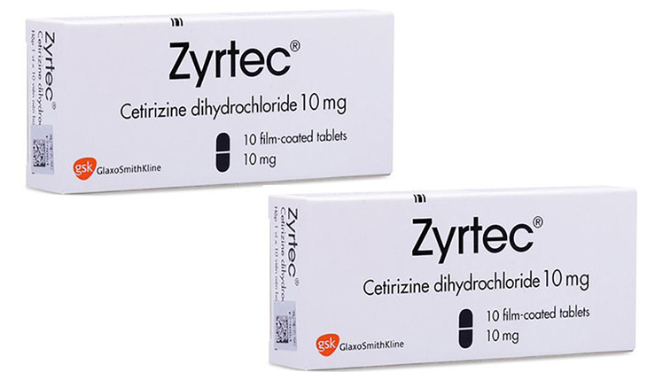 Thuốc dị ứng thời tiết Zyrtec