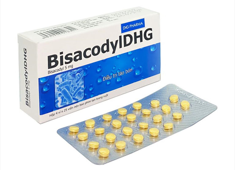 Bisacodyl cũng là một trong những loại thuốc điều trị táo bón rất tốt trên thị trường hiện nay