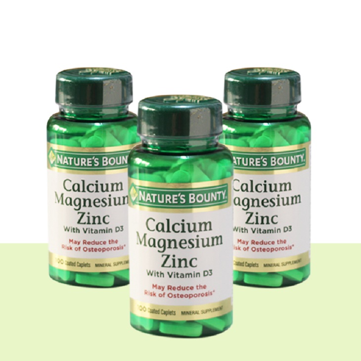 Nature’s Bounty Calcium Magnesium Zinc With D3