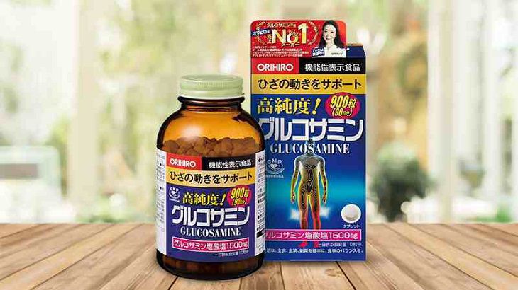 Viên uống Glucosamine Orihiro 1500mg đến từ Nhật