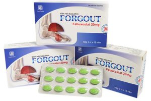 Thuốc Forgout là một trong số những sản phẩm trị bệnh gout được nhiều người tin tưởng lựa chọn sử dụng