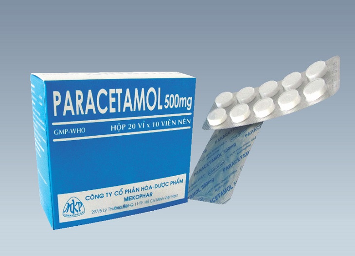 Thuốc giảm đau răng khôn Paracetamol được nhiều người tin dùng