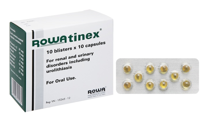 Thuốc sỏi thận Nhật Bản Rowatinex giúp tống xuất sỏi ra khỏi cơ thể nhanh chóng