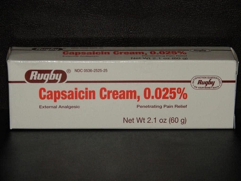 Thuốc chữa zona thần kinh Capsaicin Cream 