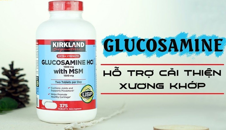Viên uống hỗ trợ cải thiện xương khớp Glucosamine HCL 1500mg