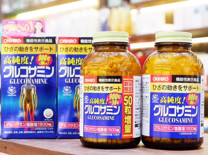 Viên uống ngăn ngừa bệnh gai cột sống Glucosamine Orihiro