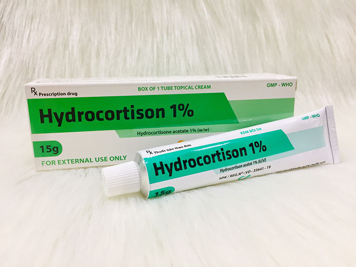 Thuốc trị nổi mề đay Hydrocortisone Cream 1% dạng kem bôi