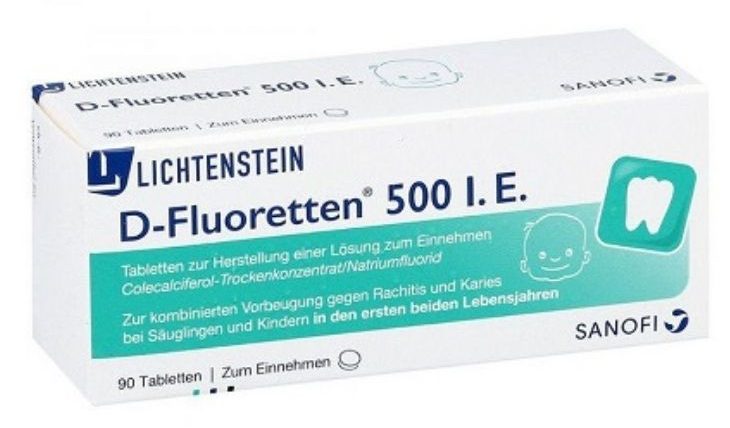 Thuốc hỗ trợ trị sâu răng cho bé Sanofi Fluoretten