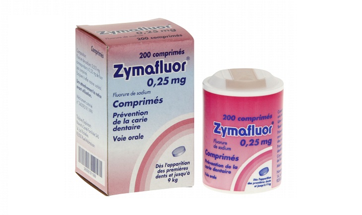 Sản phẩm hỗ trợ trị sâu răng cho bé Zymaflour 0,25mg chăm sóc răng miệng, phòng bệnh phát triển