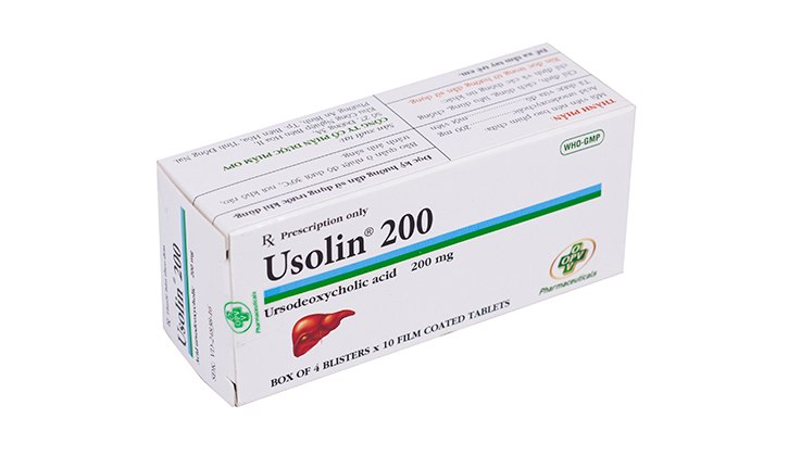 Thuốc trị sỏi mật Usolin 150 có khả năng đánh tan loại sỏi cholesterol không cản quang