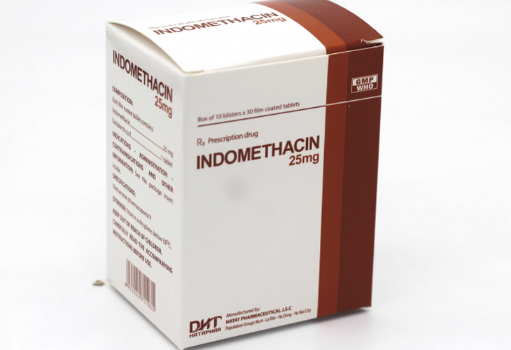 Thuốc trị thoái hóa cột sống lưng Indomethacin