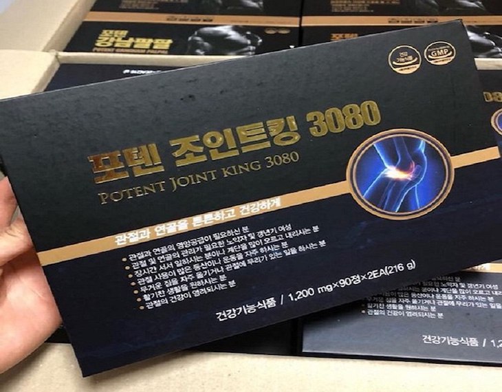 Thuốc trị thoát vị đĩa đệm của Hàn Quốc Potent Joint King 3080