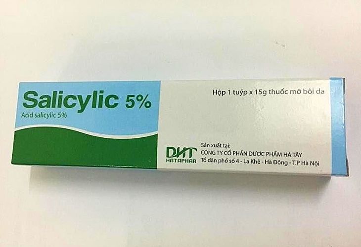 Salicylic 5% là loại thuốc bôi ngoài da trị vảy nến phổ biến nhất