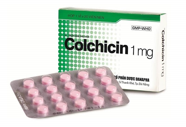 Thuốc Colchicine chữa viêm đau xương khớp