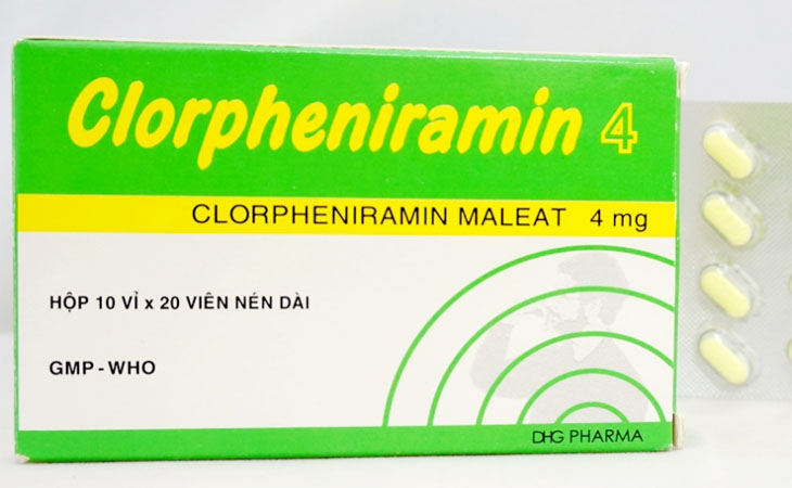 Thuốc trị viêm xoang sàng Chlorpheniramine được nhiều người lựa chọn