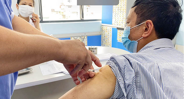 Trung tâm Y tế dự phòng Hà Nội tiêm vacxin viêm gan B