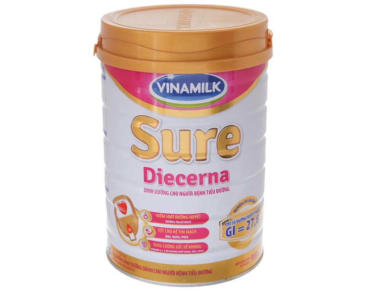 Sữa Sure Diecerna - sữa dành cho người tiểu đường của Vinamilk