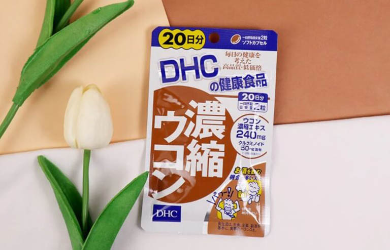 Trị mụn bằng viên uống thanh lọc gan DHC của Nhật Bản