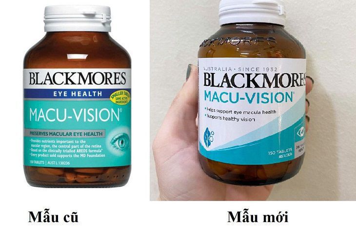 Giới thiệu viên uống bổ mắt Blackmores Macu-vision của Úc