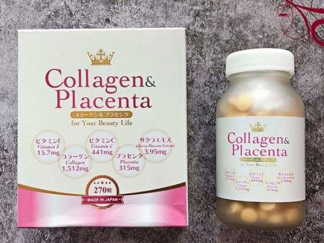 Viên uống đẹp da của Nhật Collagen Placenta