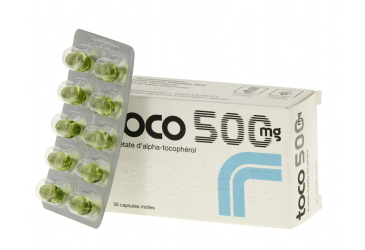 Viên uống chứa vitamin E Toco