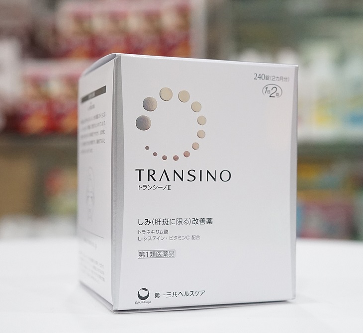 Viên uống trị nám chân sâu của Nhật Transino Whitening 240