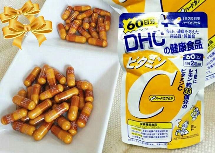 Sản phẩm viên uống vitamin C DHC của Nhật