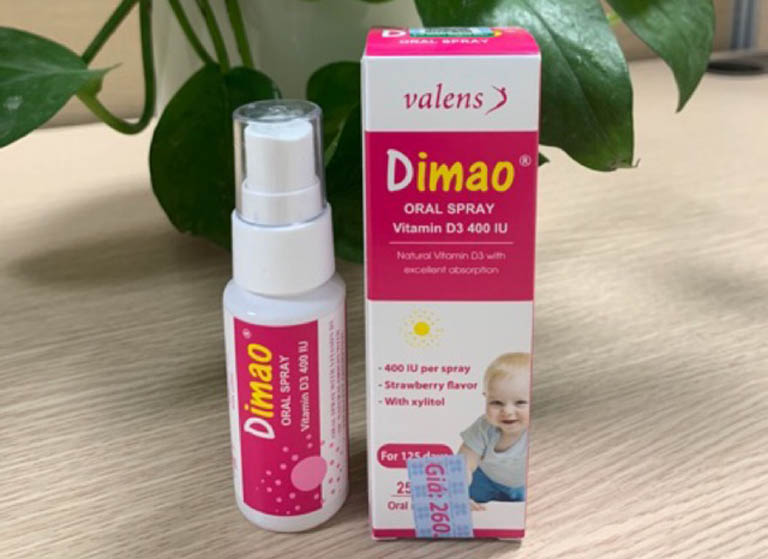 Dimao Oral Spray Vitamin D3 dạng xịt là sản phẩm bổ sung vitamin D cho nhiều đối tượng khác nhau