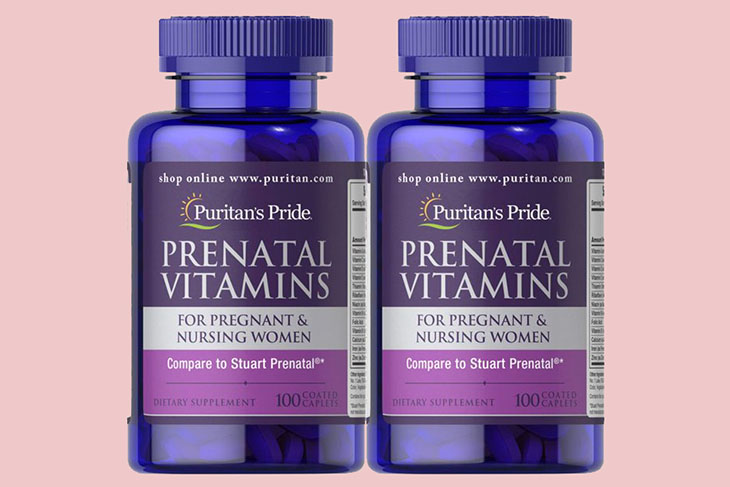 Puritan’s Pride Prenatal Vitamins dành cho bà bầu 