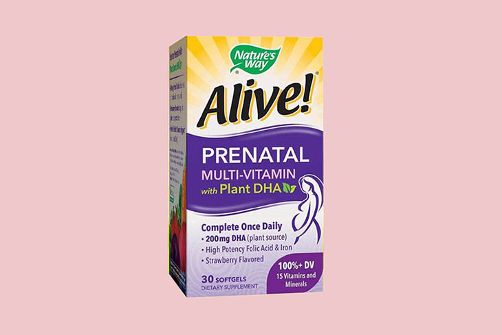 Vitamin tổng hợp cho bà bầu của Mỹ Alive! Prenatal
