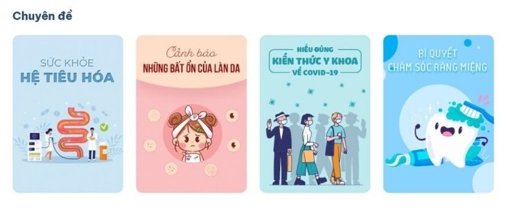 Việc mở rộng các chuyên đề giúp tối ưu trải nghiệm người dùng