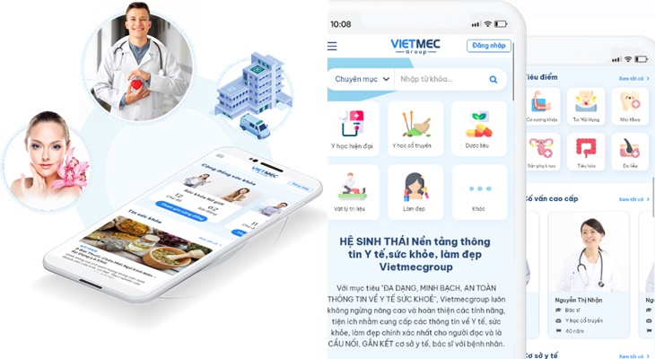 Cộng đồng sức khỏe là nơi bạn có thể trao đổi trực tiếp với bác sĩ, chuyên gia