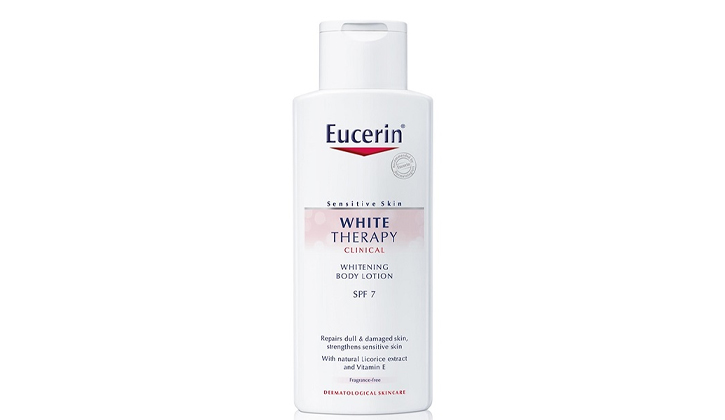 Eucerin White Therapy Whitening Body Lotion SPF 7 của Đức