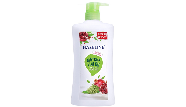 Sữa tắm Hazeline Matcha lựu đỏ