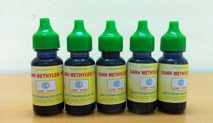 Thuốc bôi trị tổ đỉa xanh methylen 1%